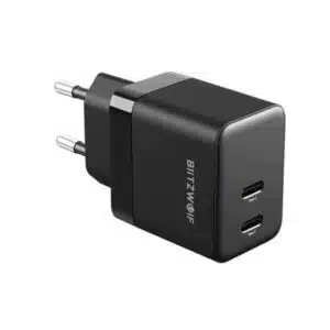 BlitzWolf BW-S22 Mini PD 35W GaN Dual Type-C Ports Wall Charger