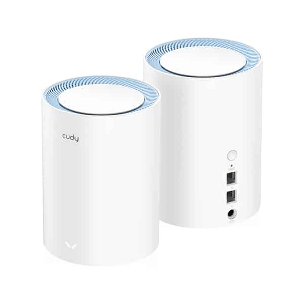 Cudy M1200 AC1200 Whole Home Mesh WiFi Router (2-Pack)