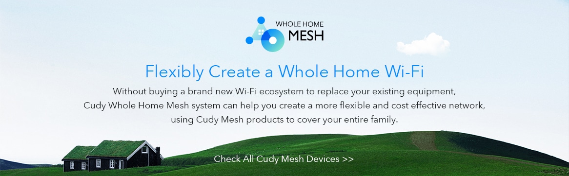 Cudy M1300 AC1200 1200mbps Gigabit Whole Home Mesh WiFi Router 1 Pack 10