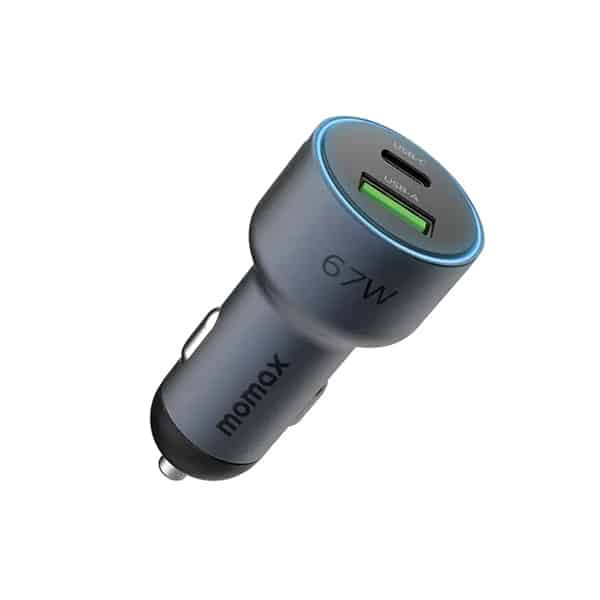 Momax UC16 MoVe 67W Dual Port Car Charger