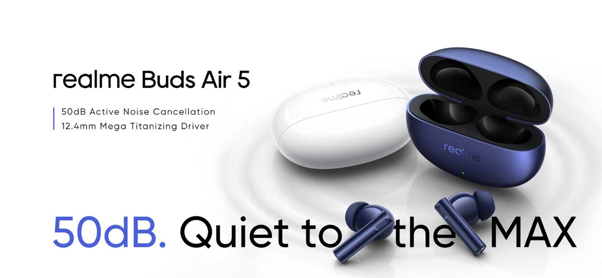 Realme Buds Air 5 ANC True Wireless Earbuds 3
