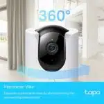 TP-Link Tapo C225 4MP Pan/Tilt AI Home Security Wi-Fi Camera - Image 4