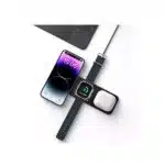 WiWU Wi-W010 Matrix 3-in-1 15W Wireless Charger - Image 4