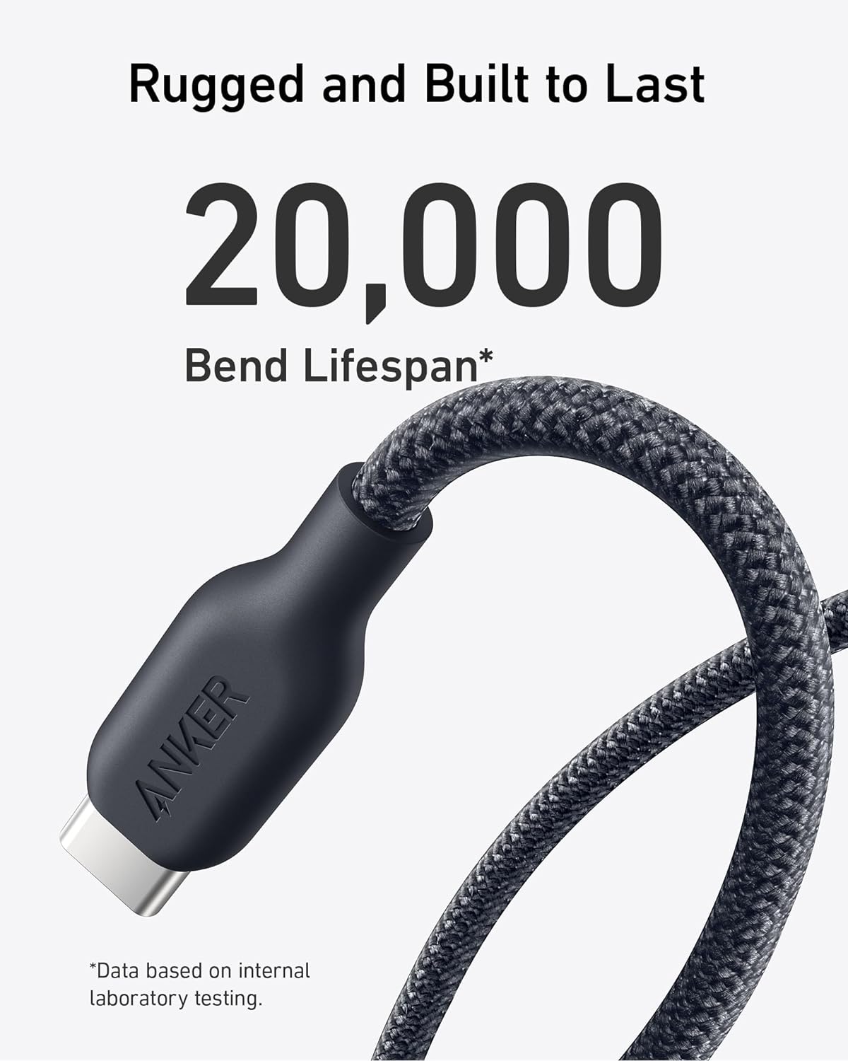 Anker 544 240W USB C to USB C Bio Based Cable 3 3
