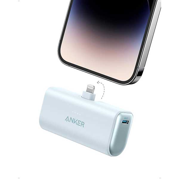 Anker 621 Nano 5000mAh Power Bank with Built-in MFI Lightning Connector