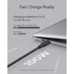 Anker PowerLine III Flow 100W USB Type-C To Type-C Cable (A8552H21) - Image 3