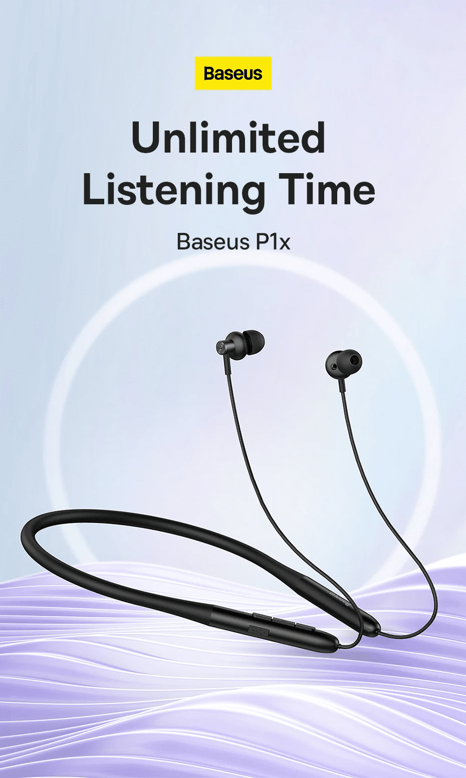 Baseus Bowie P1x Neckband Wirless Headphones 5 4