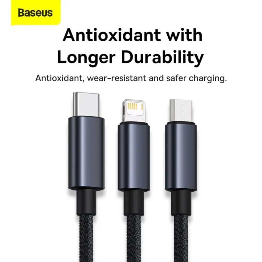 Baseus Minimalist Series USB to MLC 3.5A Fast Charging Data Cable 2