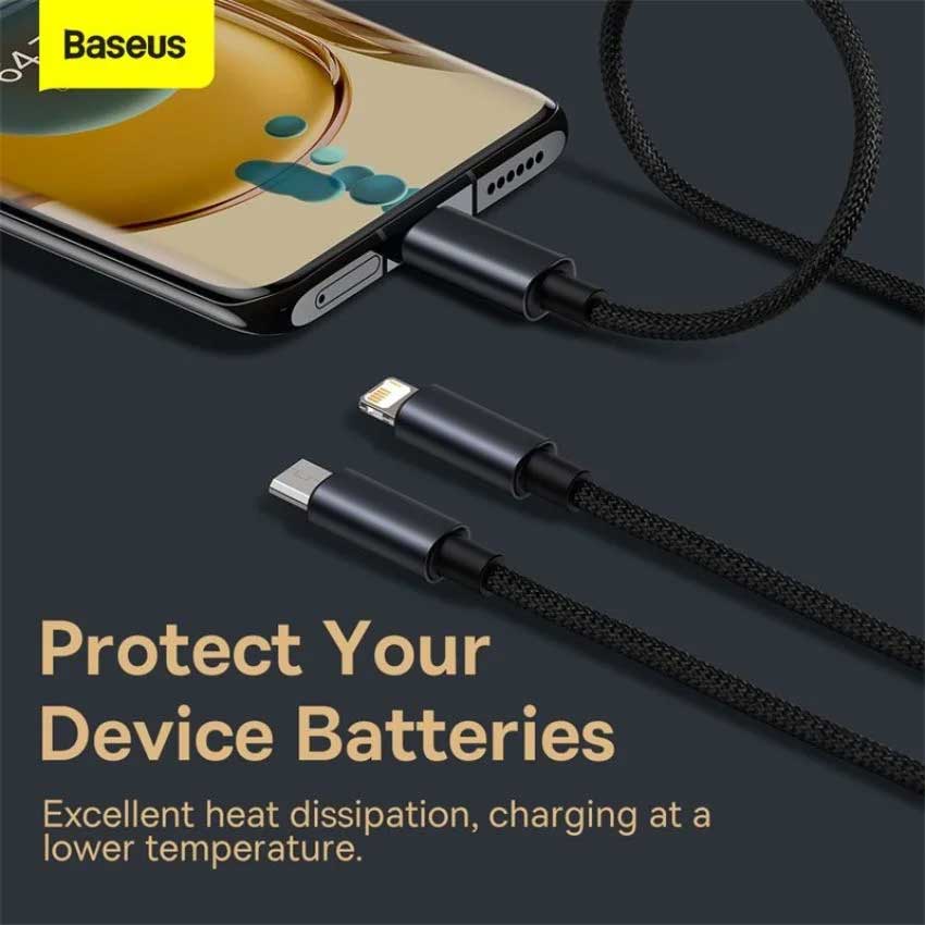 Baseus Minimalist Series USB to MLC 3.5A Fast Charging Data Cable 4