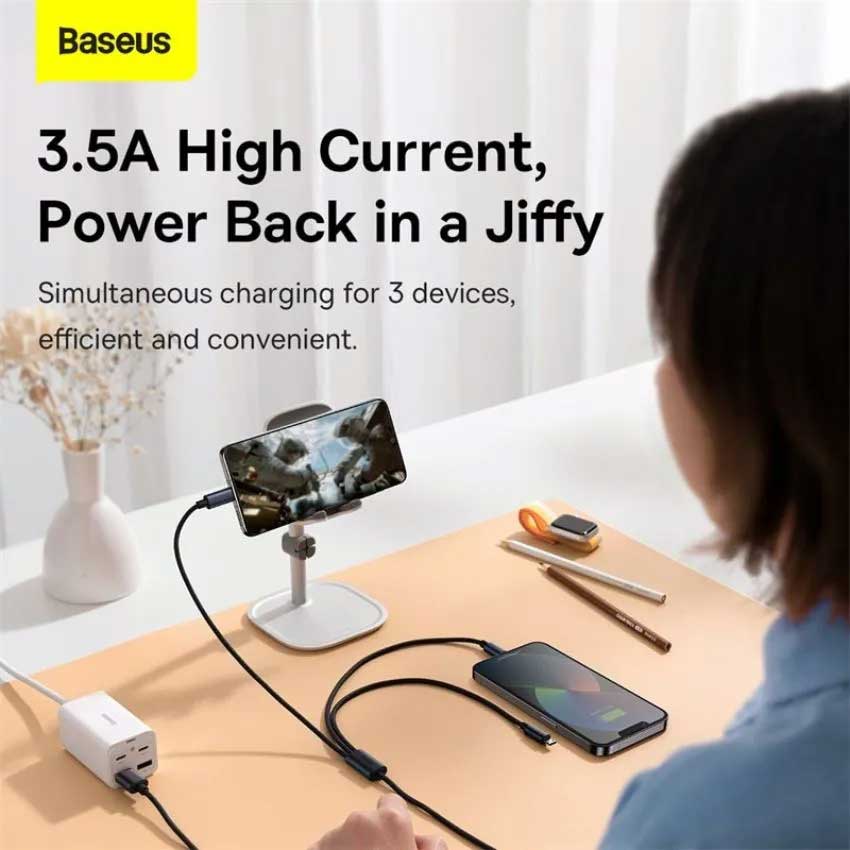 Baseus Minimalist Series USB to MLC 3.5A Fast Charging Data Cable 5