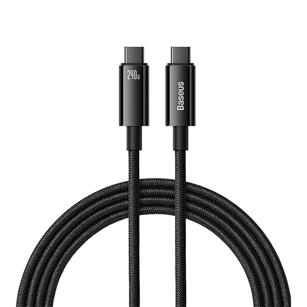 Baseus Tungsten Gold 240W PD3.1 USB Type-C to Type-C Cable