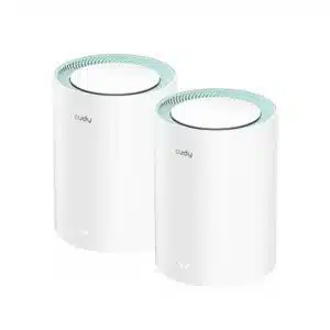 Cudy M1300 AC1200 1200mbps Gigabit Whole Home Mesh WiFi Router (2 Pack)