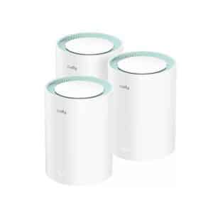 Cudy M1300 AC1200 1200mbps Gigabit Whole Home Mesh WiFi Router (3 Pack)