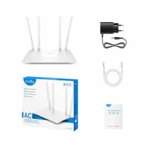 Cudy WR1200 AC1200 Dual Band Smart Wi Fi Router 4 1