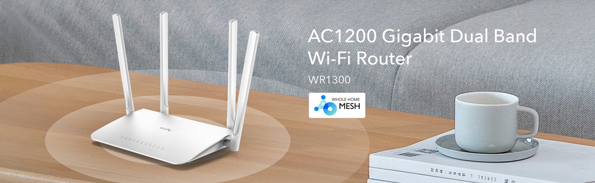 Cudy WR1200 AC1200 Dual Band Smart Wi Fi Router 4