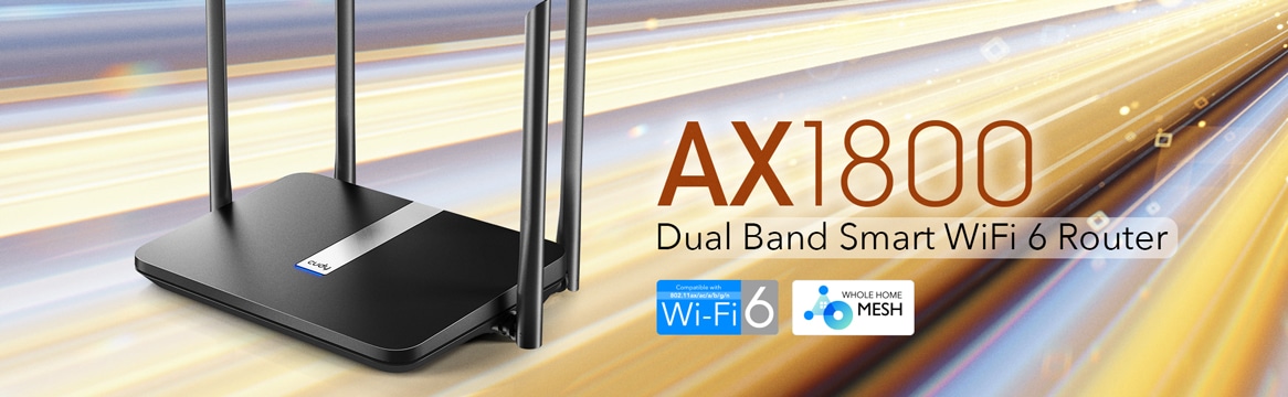 Cudy X6 AX1800 1800mbps Dual Band Smart Wi Fi 6 Router 4