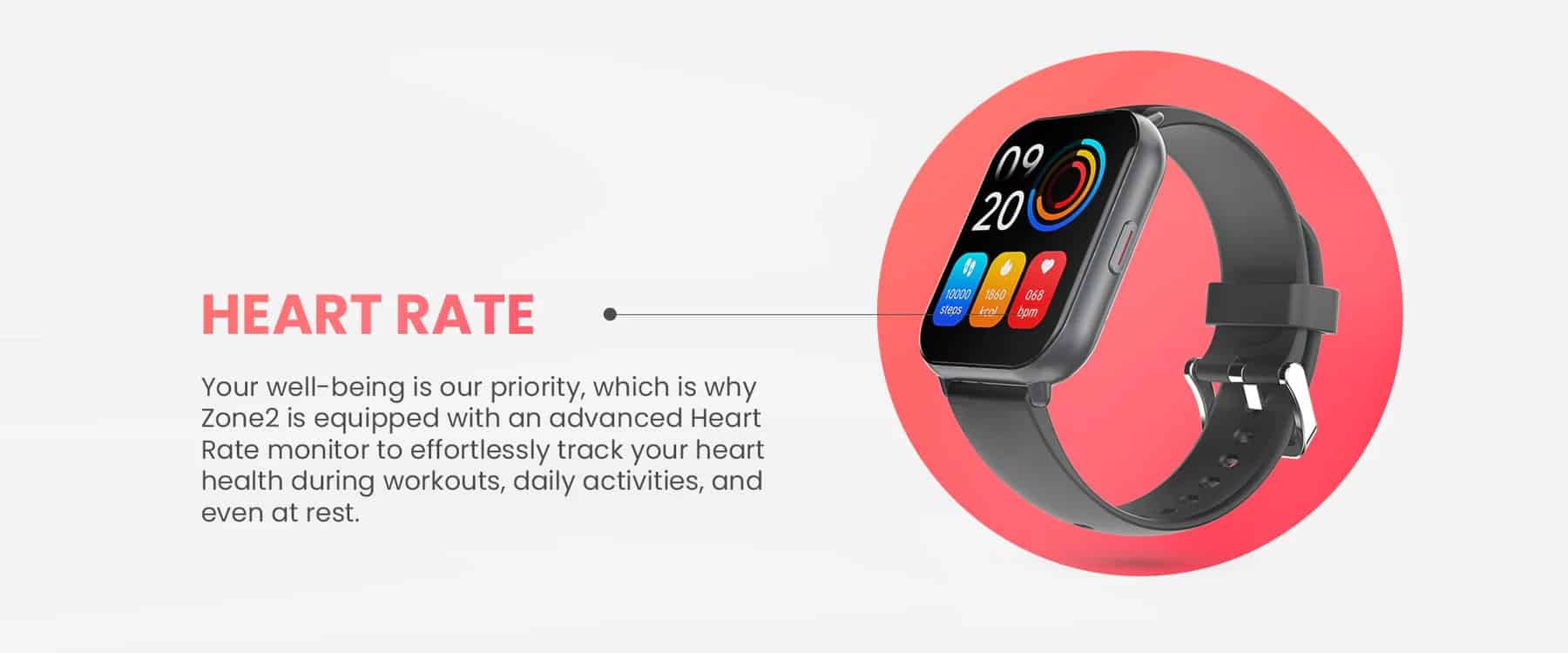 HiFuture ZONE 2 Bluetooth Calling Smartwatch 5
