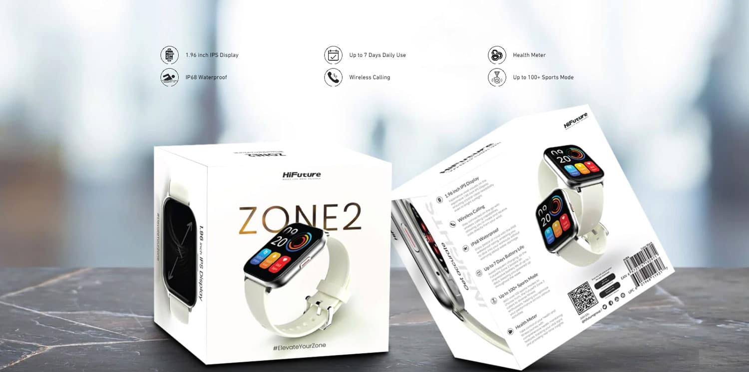 HiFuture ZONE 2 Bluetooth Calling Smartwatch 7