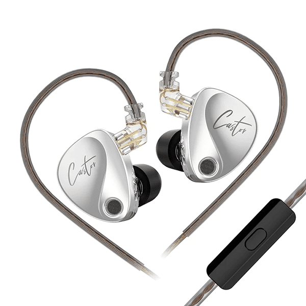 KZ Castor Tuning Adjustable Dual Driver In-Ear Monitors