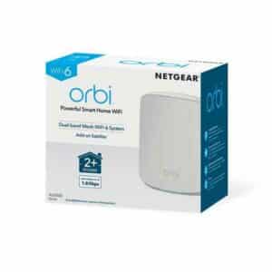 Netgear RBS350 Orbi AX1800 WiFi 6 Dual Band Mesh Add on Satellite Router 1