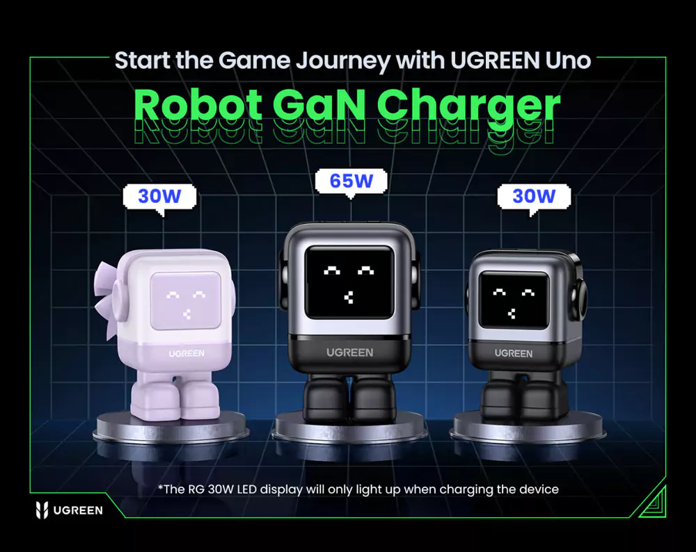 Ugreen Nexode RG 30W USB C GaN Charger CD359 (2) Ugreen Nexode RG 30W USB C GaN Charger CD359