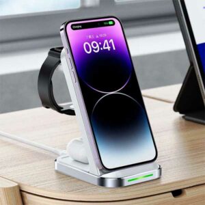 ACEFAST E15 Desktop 3 in 1 Wireless Charger Stand 6