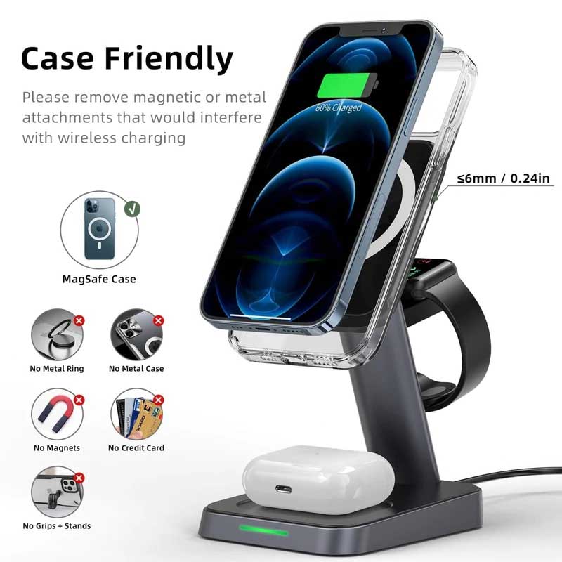 ACEFAST E3 3 in 1 Magnetic Wireless Charger 10