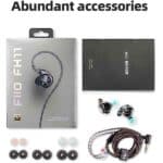 FiiO FH11 HiFi 1DD1BA Hybrid Driver in Ear Monitor 3