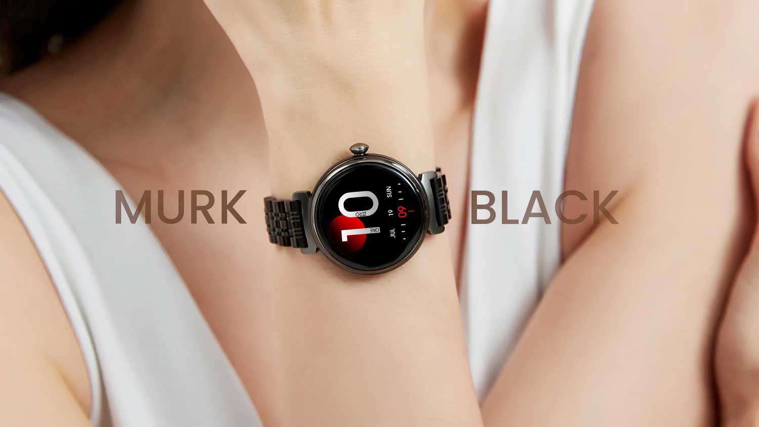 HiFuture Aura AMOLED Bluetooth Calling Lady Smart Watch 3