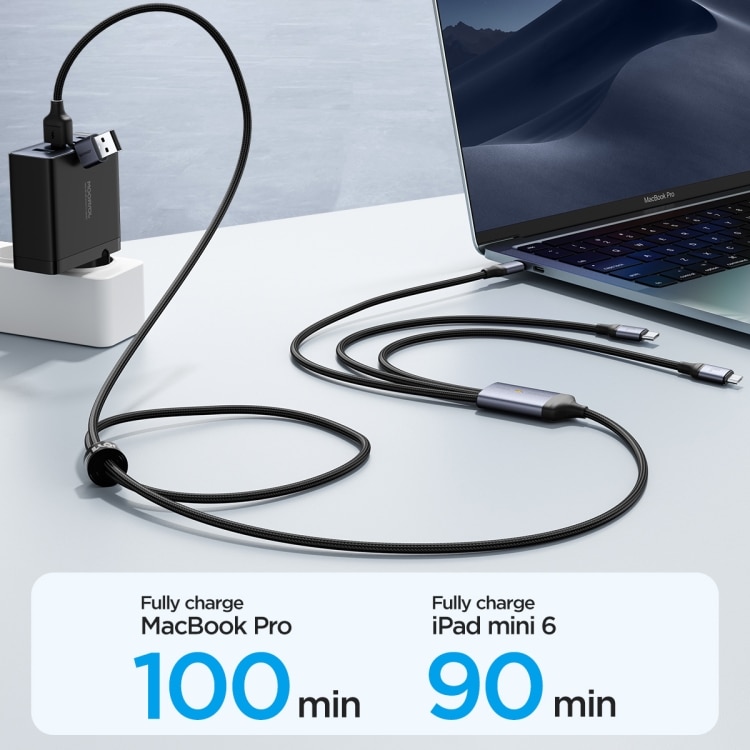 Joyroom A21 100W 6 in 1 Fast Charging Cable 3