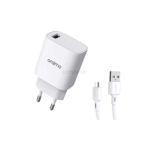 Oraimo Canon 2 Pro 18W Wall Charger with USB C Cable (OCW-E97S+C53)