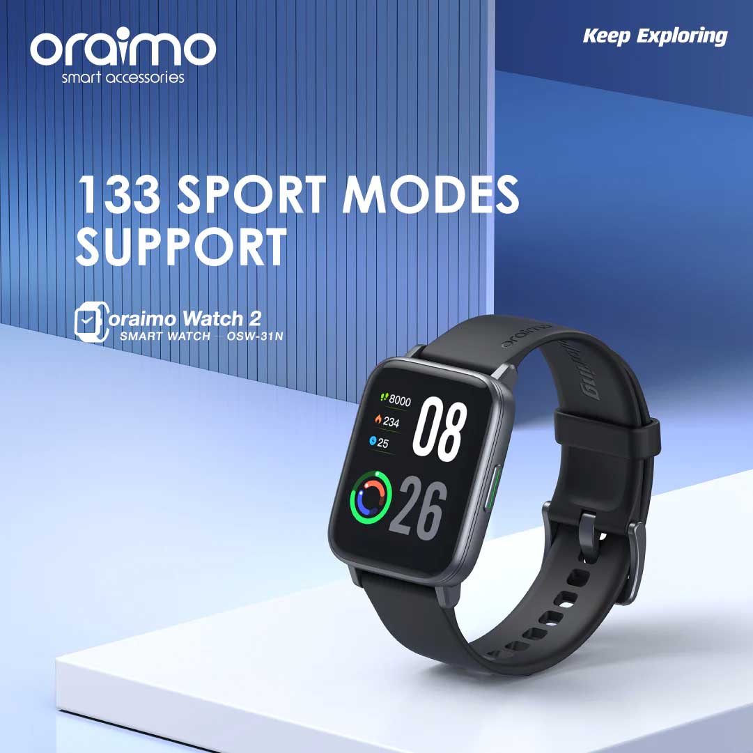 Oraimo OSW 31N Watch 2 GPS Smart Watch 2