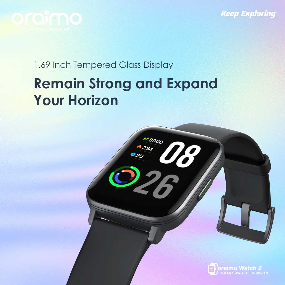 Oraimo OSW 31N Watch 2 GPS Smart Watch 6