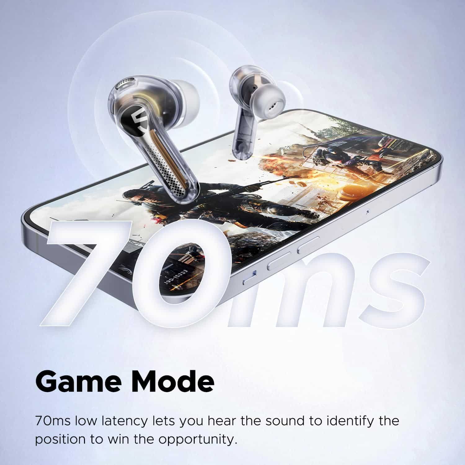 SoundPEATS Capsule 3 Pro Hi Res True Wireless Earbuds Transparent Edition 7