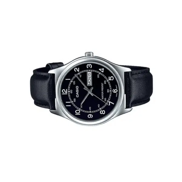 Casio MTP-V006L-1B2UDF Day Date Belt Black Dial Men’s Watch - Image 2