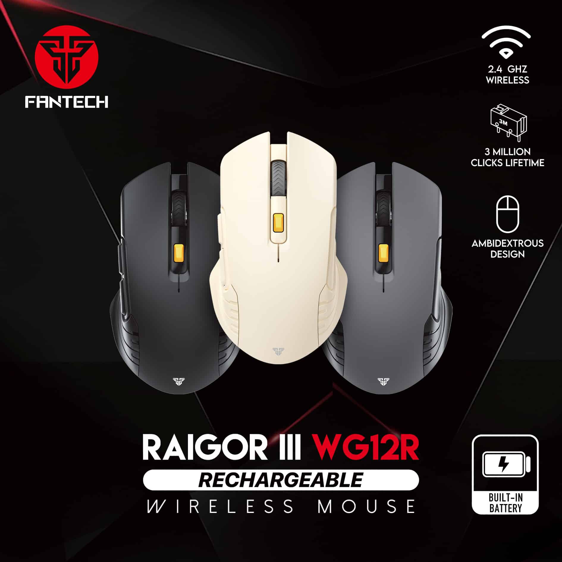 Fantech Raigor III WG12R Gaming Mouse 3