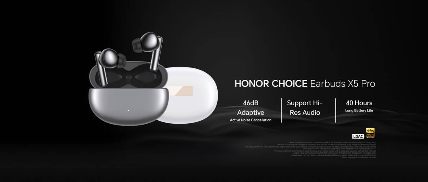 Honor Choice X5 Pro ANC True Wireless Earbuds 2