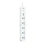 LDNIO SC5319 3 USB 5 AC Socket 2500W Power Strip