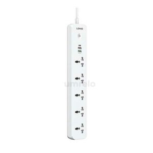 LDNIO SC5319 3 USB 5 AC Socket 2500W Power Strip