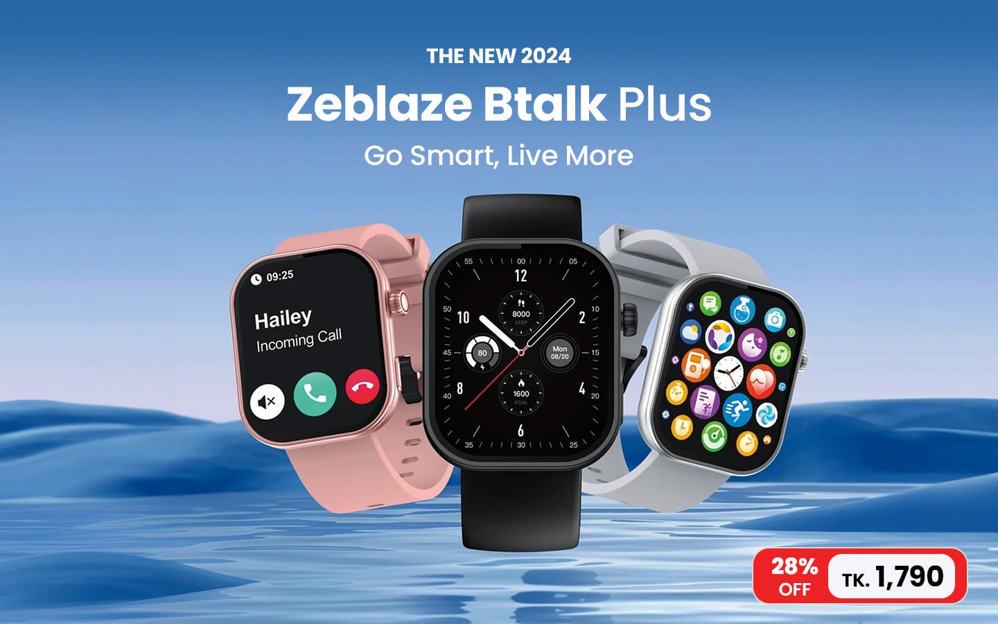 Zeblaze Btalk Plus Bluetooth Calling Smart Watch
