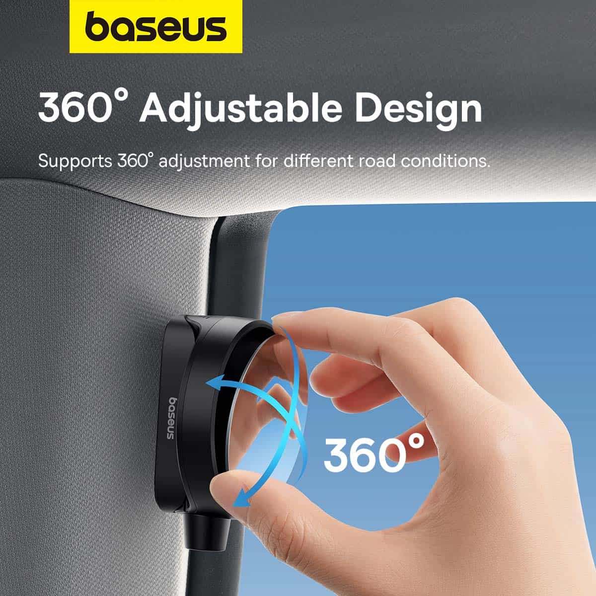 Baseus SafeRide Series Backseat Rearview Mirror Cluster 1Pcs 3 5