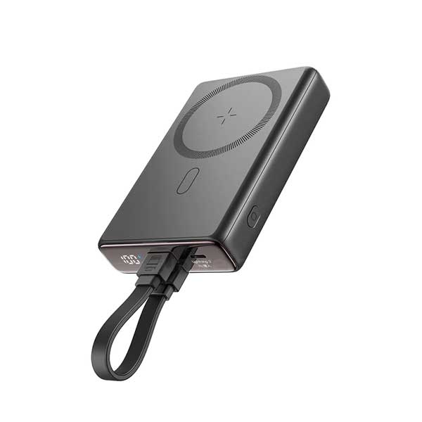 Joyroom JR-PBM01 10000mAh 20W Magnetic Wireless Power Bank with Built-in Cable & Kickstand