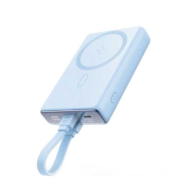 Joyroom JR-PBM01 10000mAh 20W Magnetic Wireless Power Bank with Built-in Cable & Kickstand