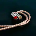 KBEAR 4 Core Silver Plated Copper Cable with Mic 2 Pin - Image 3