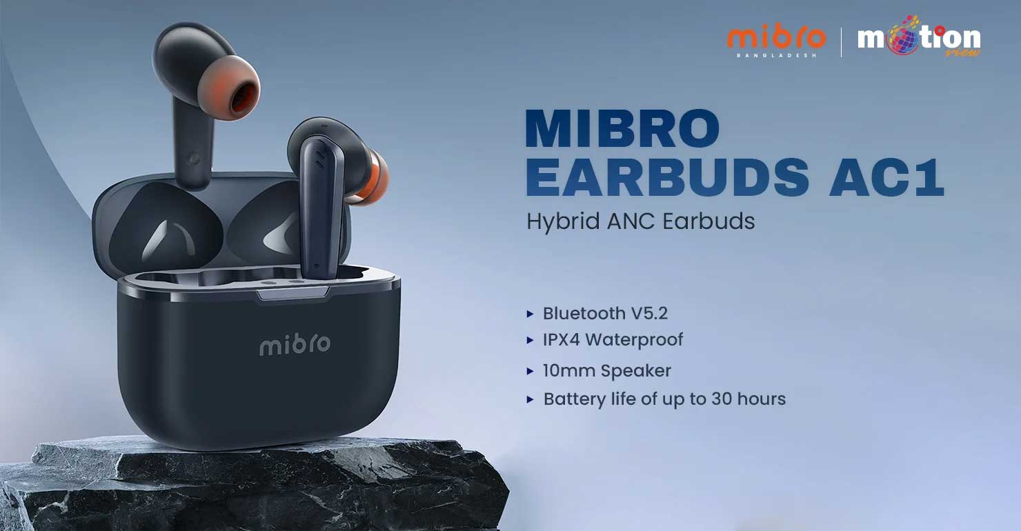 Mibro AC1 42dB ANC True Wireless Earbuds 4