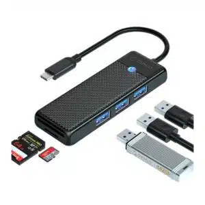 ORICO 4-IN-1 USB3.0 HUB with SD and Micro SD Slots (PAPW3AT-015)