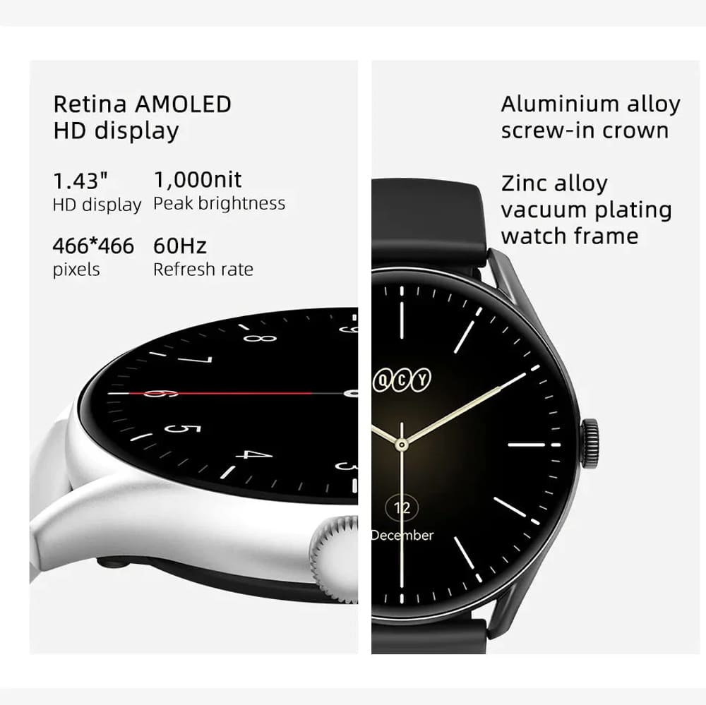 QCY Watch GT AMOLED Smart Watch 3