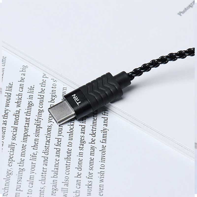 TRN A1 Type C Upgraded Cable with Mic QDC Pin 3