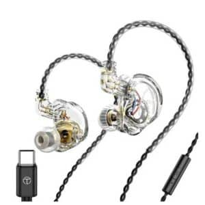 TRN CS4 10mm Dynamic Driver Dual Magnet In-Ear Headphone