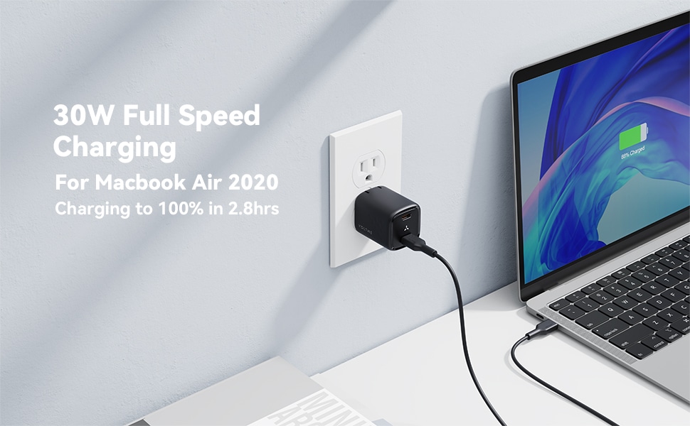 VOLTME Revo 30W DUO 2 Port USB C Wall Charger 4